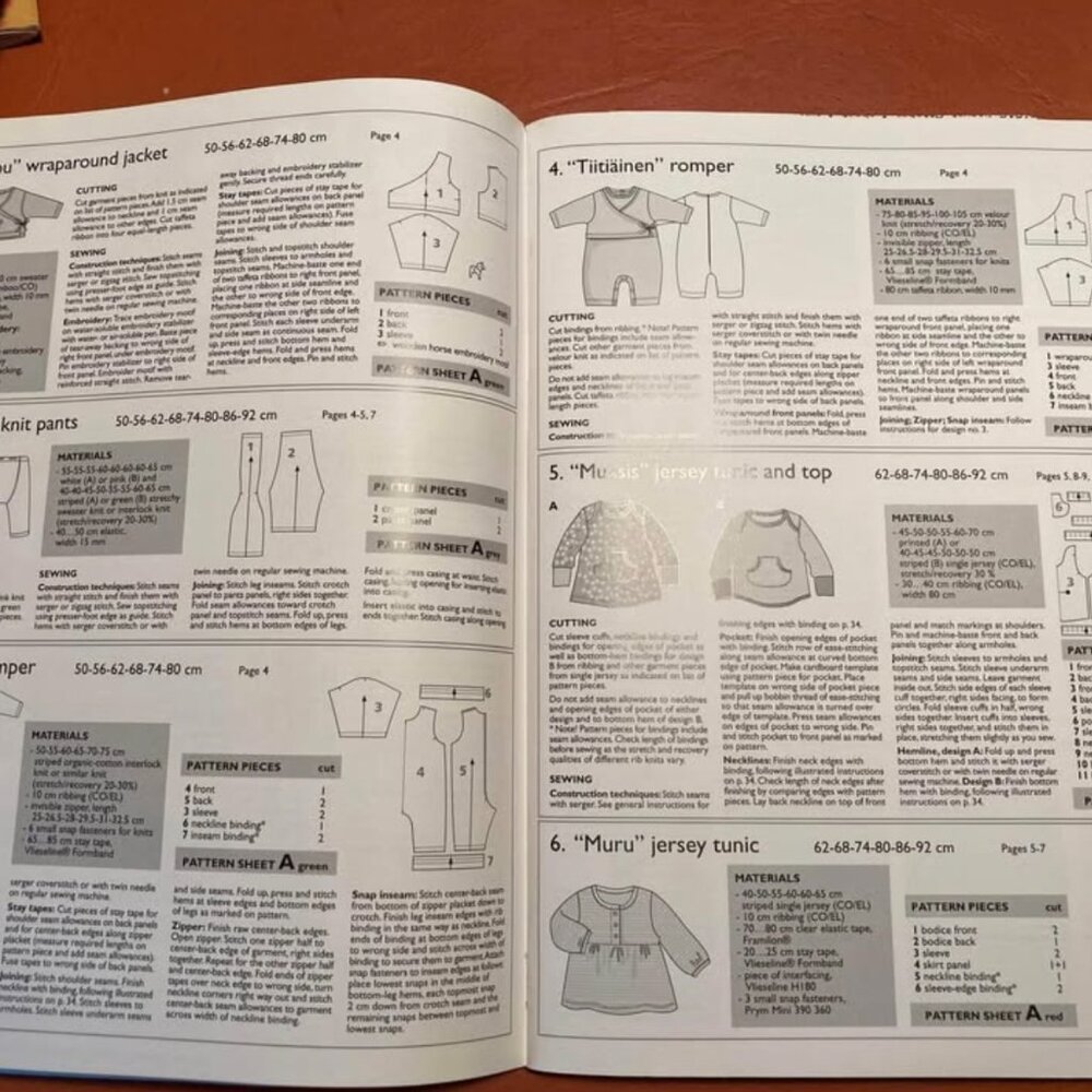 Ottobre Design Pattern Magazine Collection - Picture 4 of 8